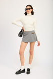 Turtle Neck Long Sleeve Top