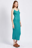 Spaghetti Strap Bodycon Midi Dress