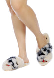 Chipmunk Time Fur Indoor Flats