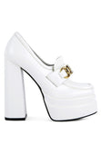 Bratz High Block Heeled Jewel Loafers