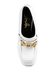 Bratz High Block Heeled Jewel Loafers
