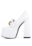 Bratz High Block Heeled Jewel Loafers