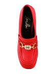 Bratz High Block Heeled Jewel Loafers