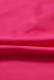 Solid Zippered Long-Sleeved Sports Jumpsuit