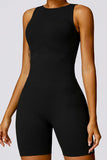 Seamless Cut-Out Tight-Fitting Yoga Jumpsuit