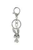 Rhinestone Bunny Key Holder