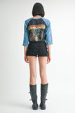 Ruffled Shorts With Elastic Waistband