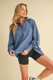 Tamika Henley Sweatshirt