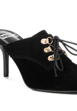 Miladi Suede Stiletto Mules